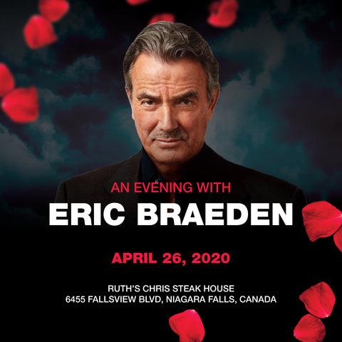 An Evening With Eric Braeden - April 26th, 2020 - VIP Admission