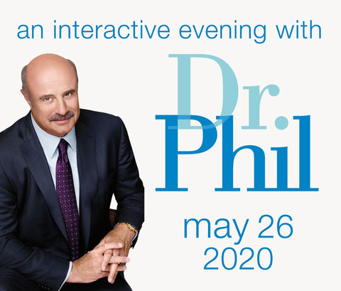 An Interactive Evening With Dr. Phil - The Keg Steakhouse Dinner Package - May 26th, 2020